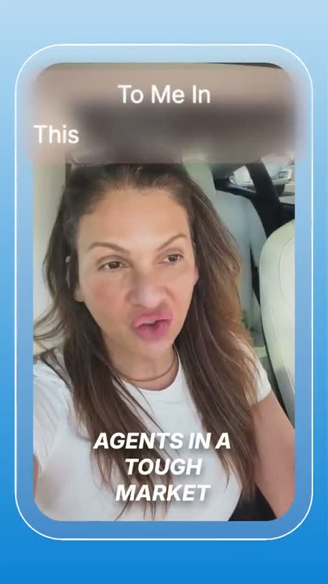 Real estate agent talking-head video still